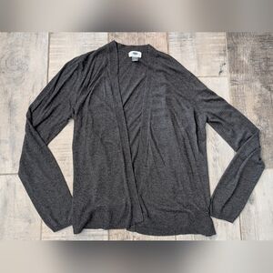 Old Navy Women's Dark Gray Open-Front Cardigan